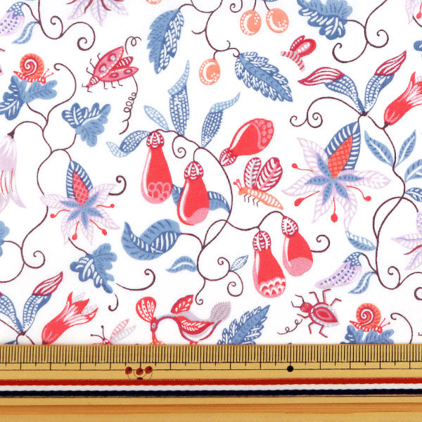 [From quantity 5] Fabric "Liberty Liberty Print Tana lawn Jitter Bug 3631105-B" Liberty Japan