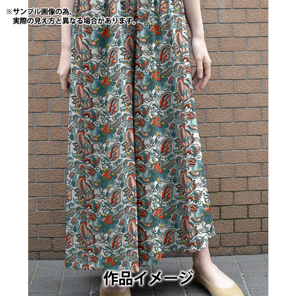 [From quantity 5] Fabric "Liberty Liberty Print Tana lawn Passion Brooms 3631106-A" Liberty Japan