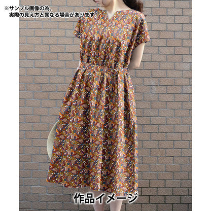 [From quantity 5] Fabric "Liberty Liberty Print Tana lawn Pineapple Paisley 3631110-A" Liberty Japan