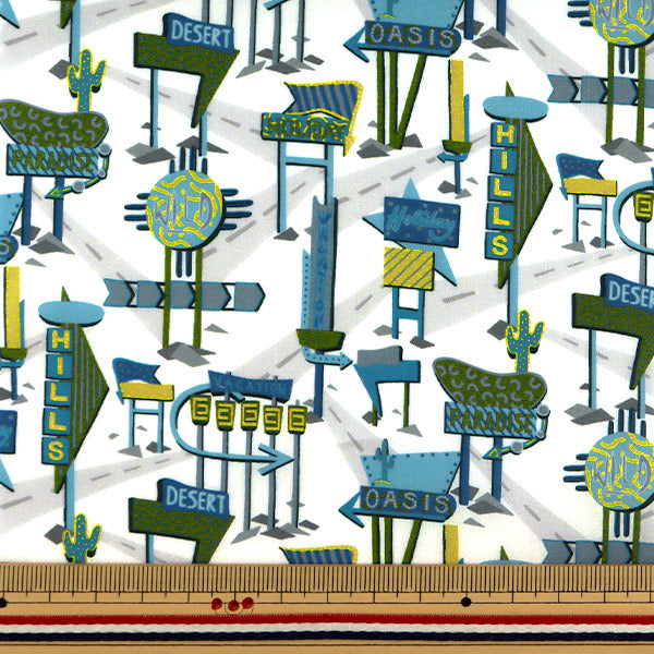 [From quantity 5] Fabric "Liberty Liberty Print Tana lawn Holiday Highway 3631124-A" Liberty Japan
