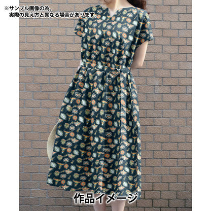 [From quantity 5] Fabric "Liberty Liberty Print Tana lawn Sheriff Brian 3631125-A" Liberty Japan