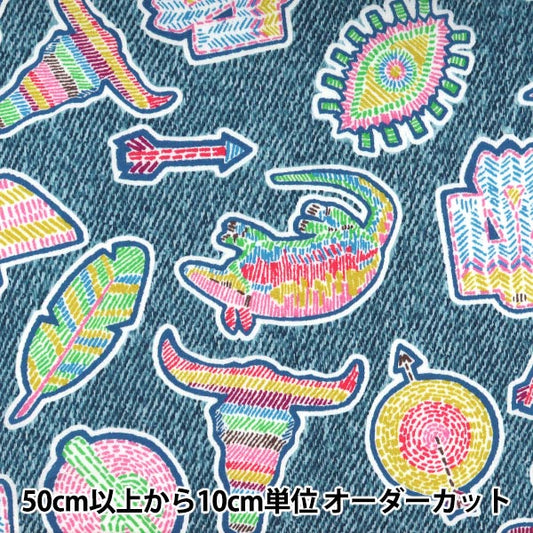 [From quantity 5] Fabric "Liberty Liberty Print Tana lawn Sheriff Brian 3631125-B" Liberty Japan