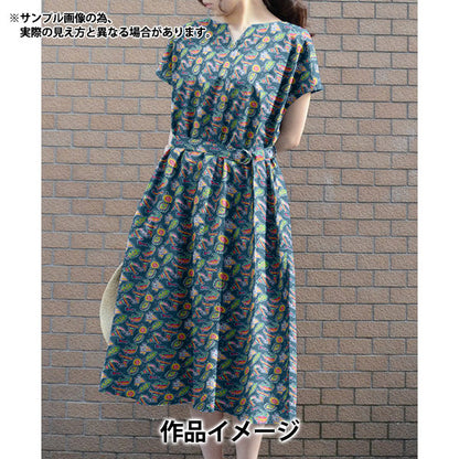 [From quantity 5] Fabric "Liberty Liberty Print Tana lawn Sheriff Brian 3631125-B" Liberty Japan