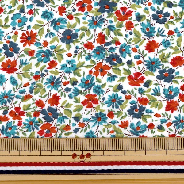 [From quantity 5] Fabric "Liberty Liberty Print Tana lawn Hanna Rose 3631126-A" Liberty Japan