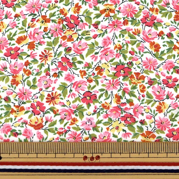 [From quantity 5] Fabric "Liberty Liberty Print Tana lawn Hanna Rose 3631126-B" Liberty Japan