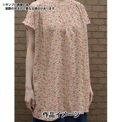 [From quantity 5] Fabric "Liberty Liberty Print Tana lawn Hanna Rose 3631126-B" Liberty Japan