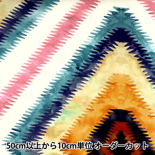 [From quantity 5] Fabric "Liberty Liberty Print Tana lawn Geo Jewel 3631131-A" Liberty Japan