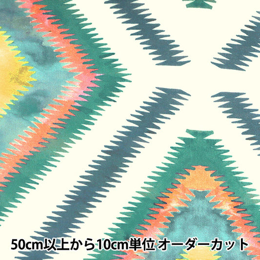 [From quantity 5] Fabric "Liberty Liberty Print Tana lawn Geo Jewel 3631131-B" Liberty Japan