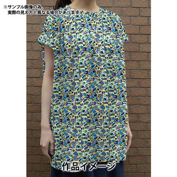[From quantity 5] Fabric "Liberty Liberty Print Tana lawn Harbor Breeze 3631135-C" Liberty Japan