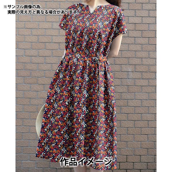 [From quantity 5] Fabric "Liberty Liberty Print Tana lawn Sea Blossoms 3631136-C" Liberty Japan