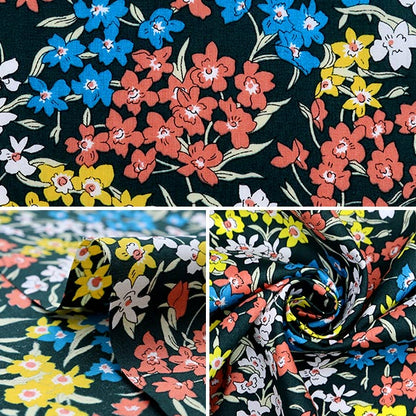 [From quantity 5] Fabric "Liberty Liberty Print Tana lawn Sea Blossoms 3631136-SD21C" Liberty Japan