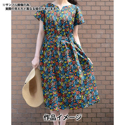 [From quantity 5] Fabric "Liberty Liberty Print Tana lawn Sea Blossoms 3631136-SD21C" Liberty Japan
