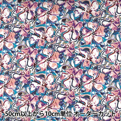 [From quantity 5] Fabric "Liberty Liberty Print Tana lawn Petal Cob 3631138-C" Liberty Japan