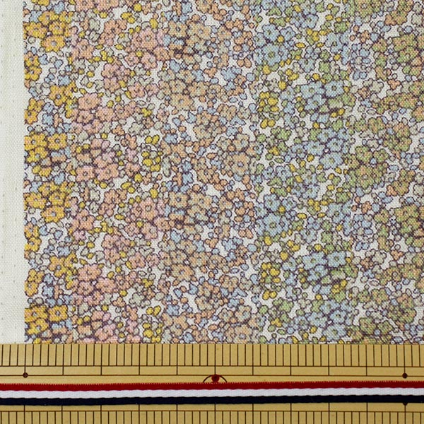 [From quantity 5] Fabric "Liberty Liberty Print Flanders Linen Douglas Stripe 3631184-11A" Liberty Japan