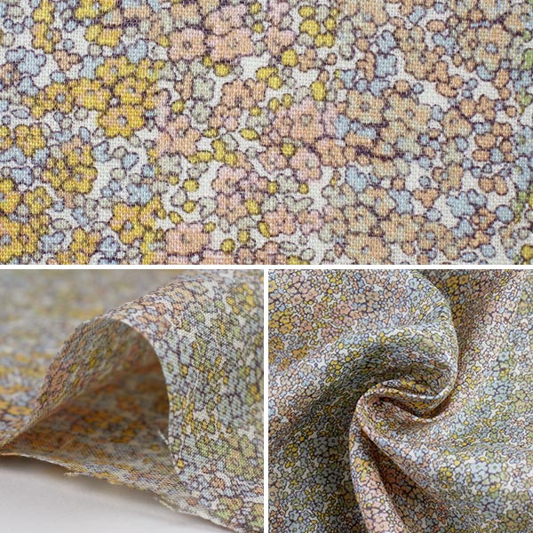 [From quantity 5] Fabric "Liberty Liberty Print Flanders Linen Douglas Stripe 3631184-11A" Liberty Japan