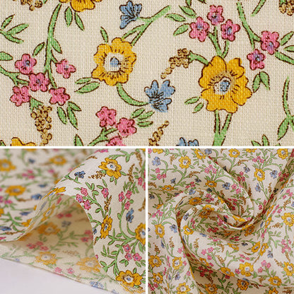 [From quantity 5] Fabric "Liberty Liberty Print Flanders Linen Hanna Hue 36301130-20B" Liberty Japan