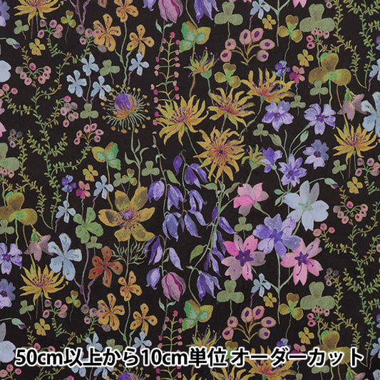 [From quantity 5] Fabric "Liberty Liberty Print Tana lawn Amber's Posie DC28672-YE" Liberty Japan