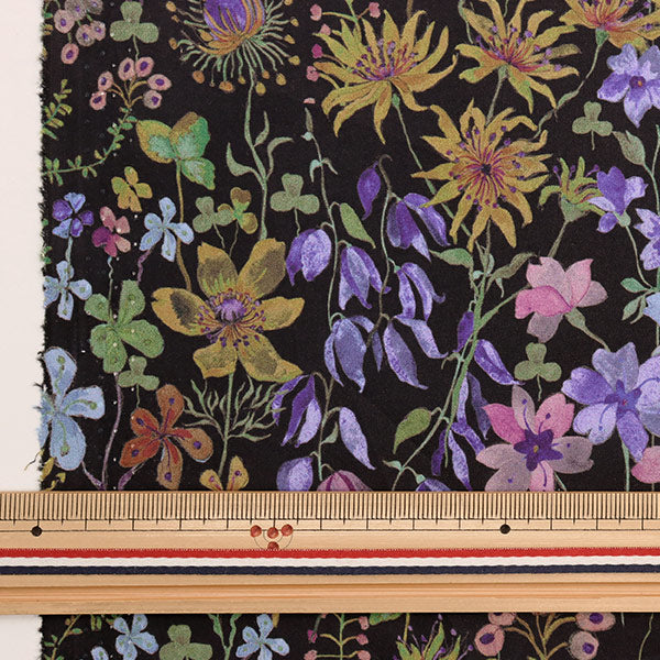 [From quantity 5] Fabric "Liberty Liberty Print Tana lawn Amber's Posie DC28672-YE" Liberty Japan