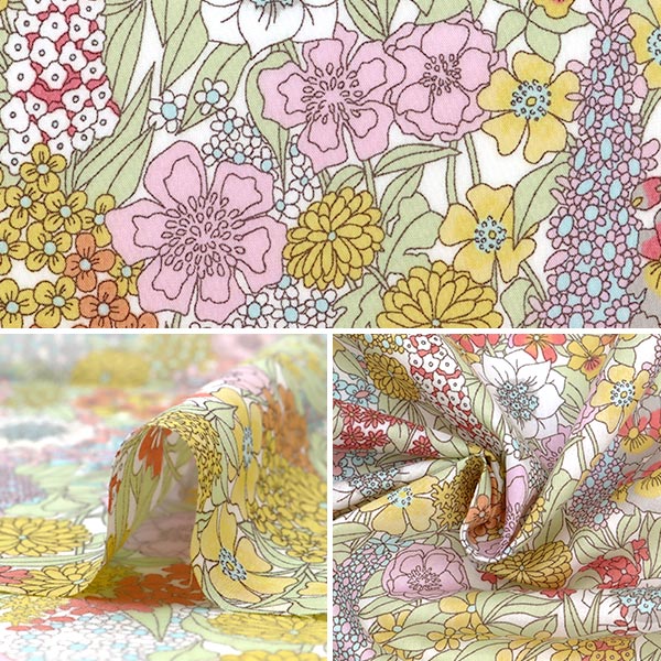 [From quantity 5] Fabric "Liberty Liberty Print Tana lawn Kiara 3635047-ZE" Liberty Japan