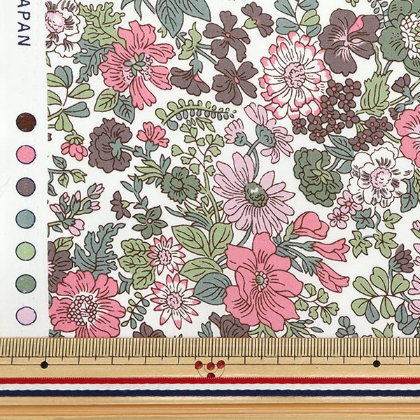 [数量从5开始] 织物 “自由织物” 塔纳草坪 Emily 3636163-XE" Liberty Japan
