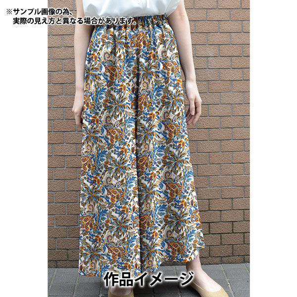 [From quantity 5] Fabric "Liberty Liberty Print Tana lawn Fur Away Paisley] Liberty Japan