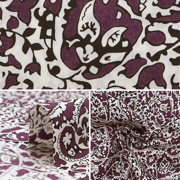 [From quantity 5] Fabric "Liberty Liberty Print Tana lawn Lagos Laurel 3632173-XE" Liberty Japan
