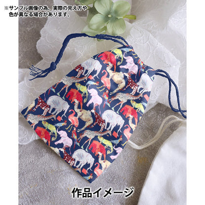 [数量从5开始] 织物 “自由织物” 塔纳草坪 Q for Zoo 3634160-XE" Liberty Japan