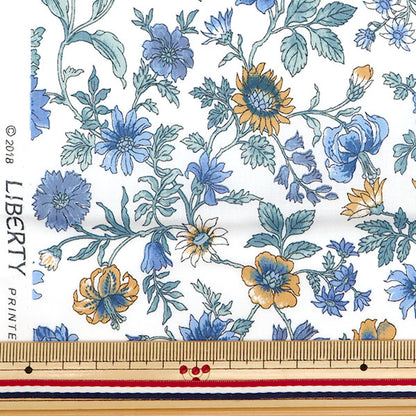 [來自數量5] 織物 "自由自由印刷 塔納草坪 老虎莉莉3639138-ce" Liberty Japan