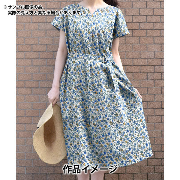 [來自數量5] 織物 "自由自由印刷 塔納草坪 老虎莉莉3639138-ce" Liberty Japan