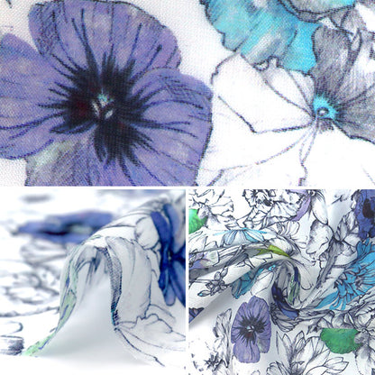 [From quantity 5] Fabric "Liberty Liberty Print LyoselLawn Rest DC28641-BS" Liberty Japan