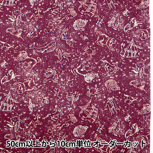 [From quantity 5] Fabric "Liberty Liberty Print Picadilly Poppinka Vin 3634260-DP" Liberty Japan