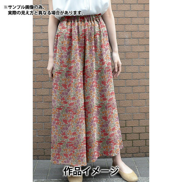 [From quantity 5] Fabric "Liberty Liberty Print LibertyTana lawn Poppy and Daisy 3632104L-127HT"
