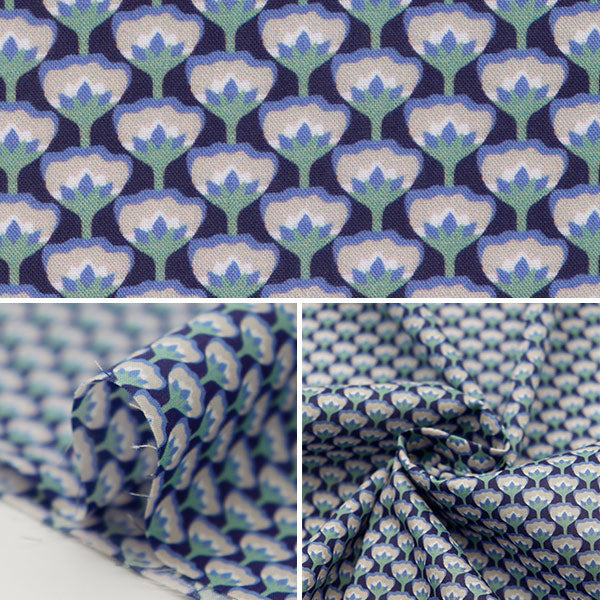 [From quantity 5] Fabric "Liberty Liberty Print Tana lawn Woodstock (Woodstock) 3631203-B" Liberty Japan
