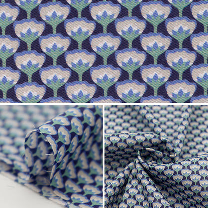 [From quantity 5] Fabric "Liberty Liberty Print Tana lawn Woodstock (Woodstock) 3631203-B" Liberty Japan