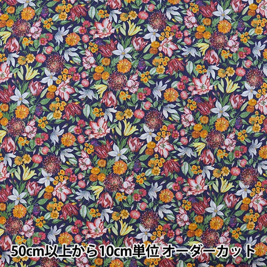 [From quantity 5] Fabric "Liberty Liberty Print Tana lawn Royal Garland 3631213-B" Liberty Japan