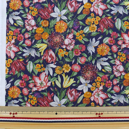 [From quantity 5] Fabric "Liberty Liberty Print Tana lawn Royal Garland 3631213-B" Liberty Japan