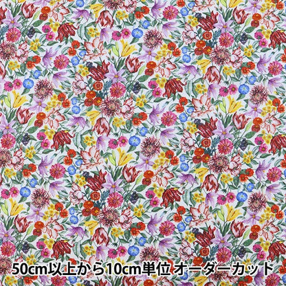 [From quantity 5] Fabric "Liberty Liberty Print Tana lawn Royal Garland 3631213-C" Liberty Japan