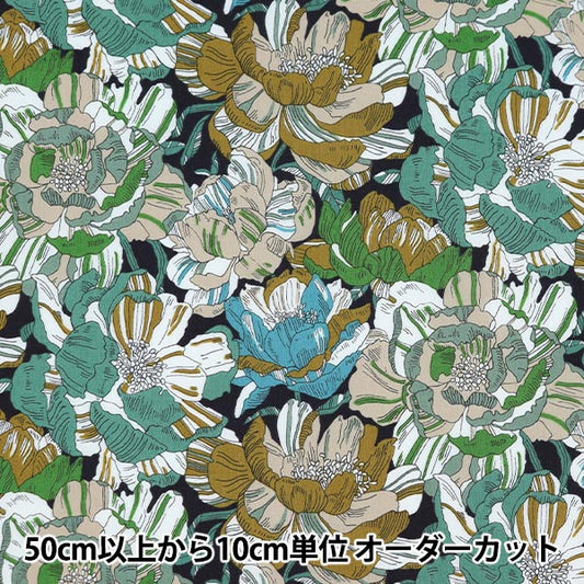 [From quantity 5] Fabric "Liberty Liberty Print Tana lawn Blackburn 3631226-B" Liberty Japan