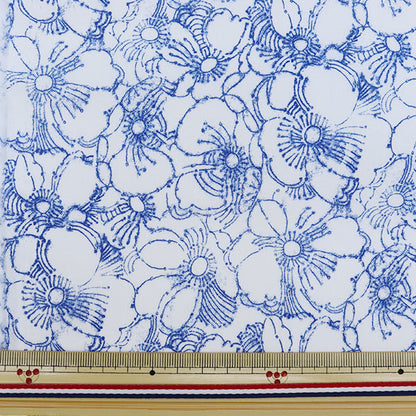 [From quantity 5] Fabric "Liberty Liberty Print Tana lawn Inky Blooms 3631234-A" Liberty Japan
