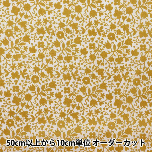 [From quantity 5] Fabric "Liberty Liberty Print Tana lawn Floral Stencil 3631237-A" Liberty Japan