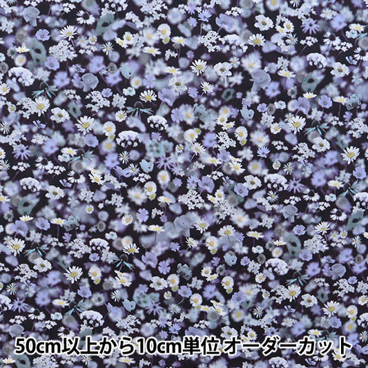 [From quantity 5] Fabric "Liberty Liberty Print Tana lawn Blocken Hurst 3631242-B" Liberty Japan