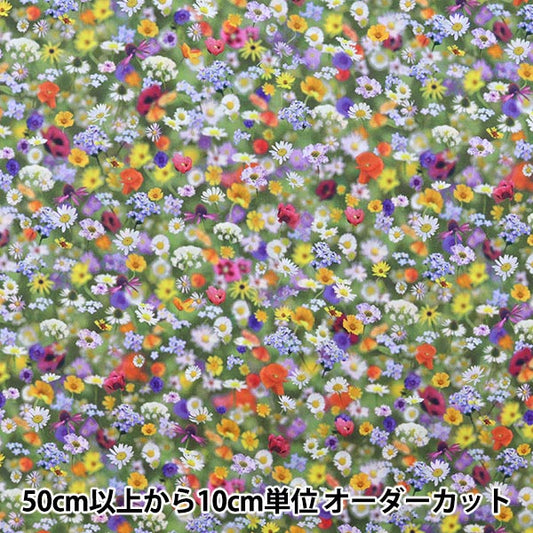 [From quantity 5] Fabric "Liberty Liberty Print Tana lawn Blockn Hurst 3631242-C" Liberty Japan