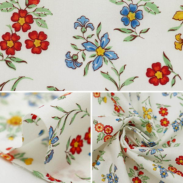 [From quantity 5] Fabric "Liberty Liberty Print Tana lawn Edith Rose 3631246-A" Liberty Japan