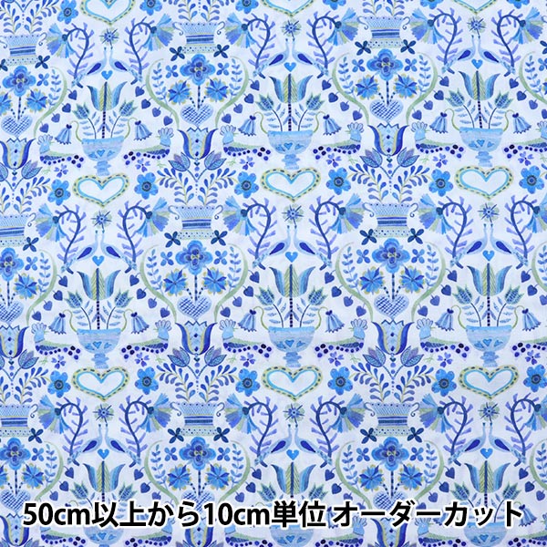 [From quantity 5] Fabric "Liberty Liberty Print Tana lawn Love Birds 3631248-B" Liberty Japan