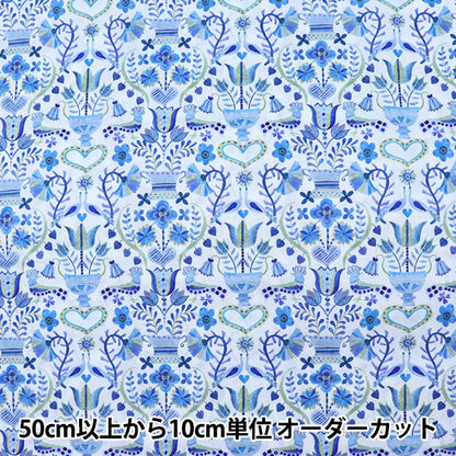 [From quantity 5] Fabric "Liberty Liberty Print Tana lawn Love Birds 3631248-B" Liberty Japan