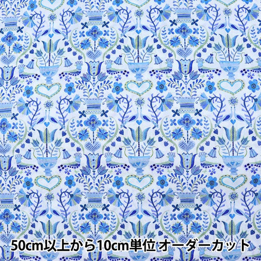 [From quantity 5] Fabric "Liberty Liberty Print Tana lawn Love Birds 3631248-B" Liberty Japan