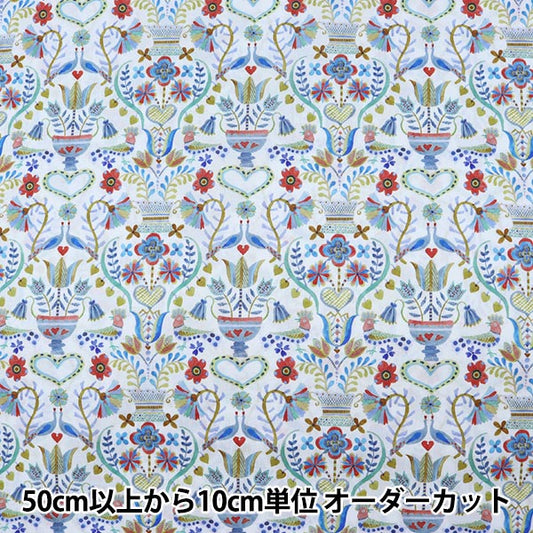[From quantity 5] Fabric "Liberty Liberty Print Tana lawn Love Birds 3631248-C" Liberty Japan
