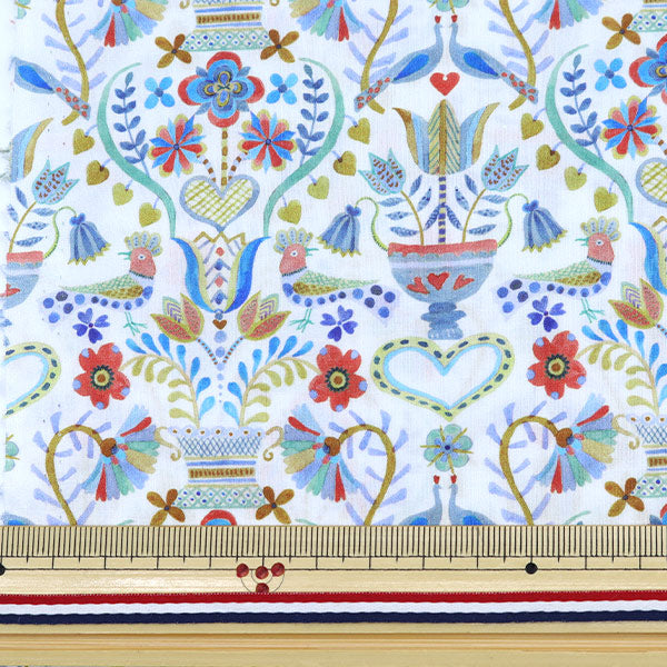 [From quantity 5] Fabric "Liberty Liberty Print Tana lawn Love Birds 3631248-C" Liberty Japan