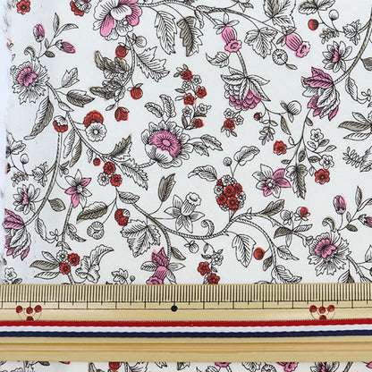 [From quantity 5] Fabric "Liberty Liberty Print Tana lawn Ornate Trail 1221206-P21B" Liberty Japan