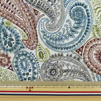 [From quantity 5] Fabric "Liberty Liberty Print Tana lawn Deco Paisley DC31447-D" Liberty Japan